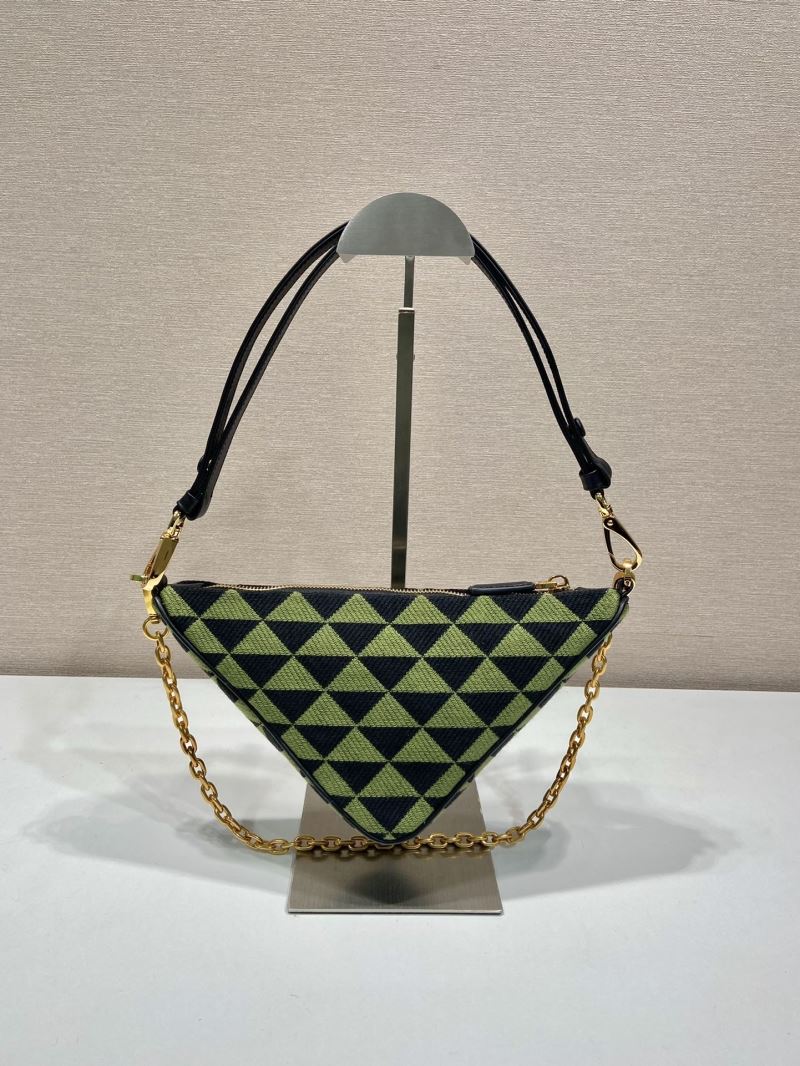 Pra*a triangle pouch